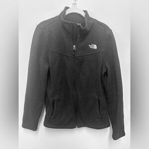 🛍️ The North Face Black Fleece Jacket Large Women’s ✨